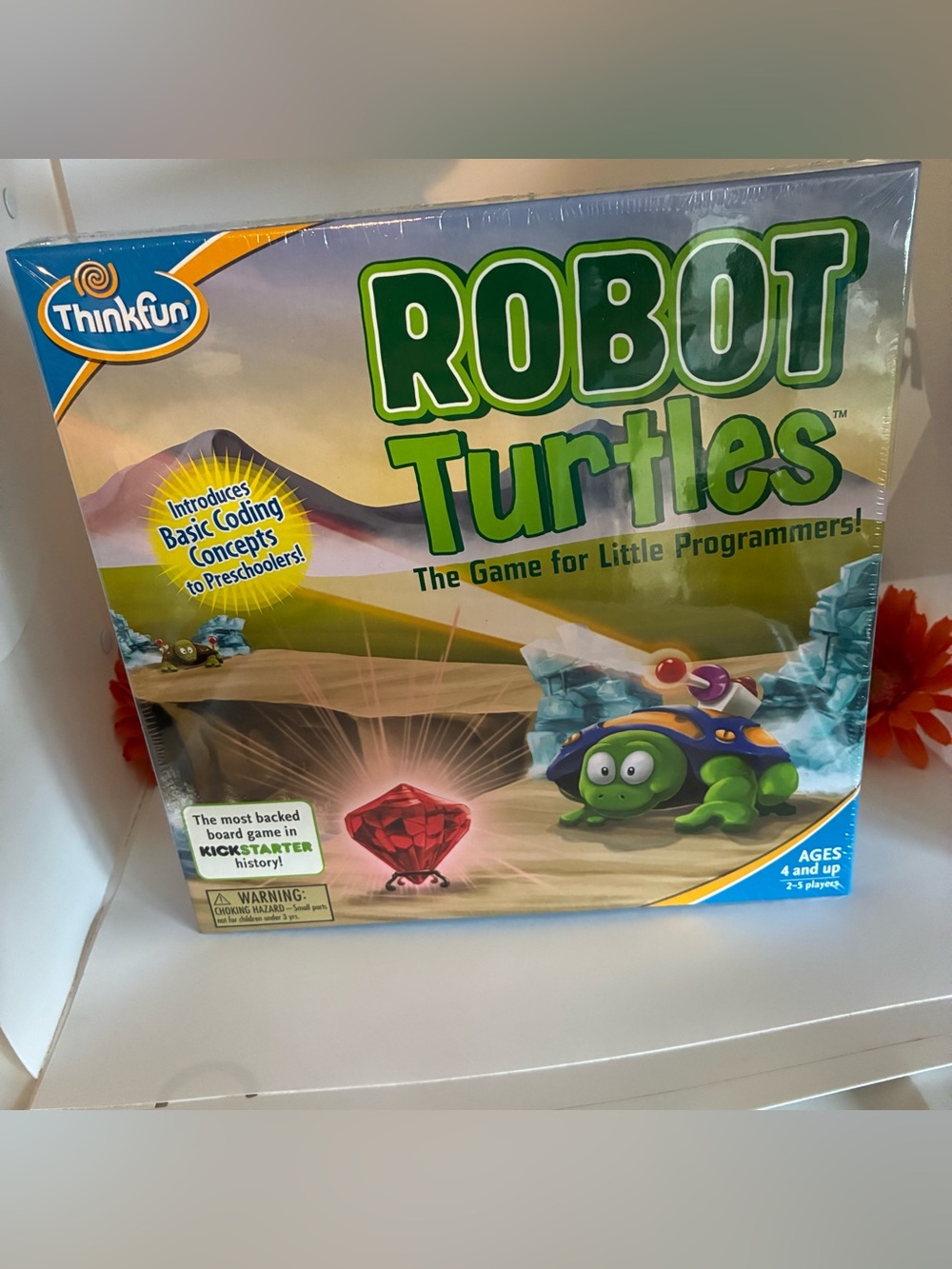ROBOT TURTLES THE GAME FOR LITTLE PROGRAMMERS BASIC CODING THINKFUN NEW
